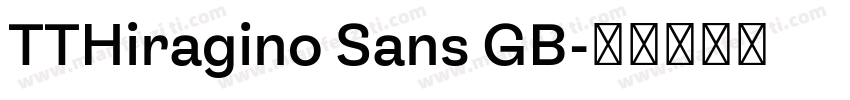 TTHiragino Sans GB字体转换